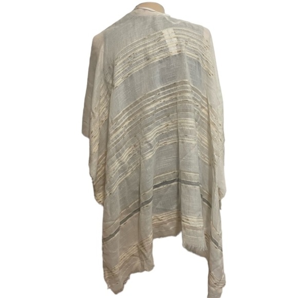 Textured Woven Lightweight Cover Up NWT - Picture 6 of 6